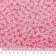Tela patchwork: entramado de hojas en tonos rosa