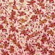 Tela patchwork: florecitas sobre rosa palo