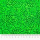 Tela patchwork espirales y hojitas en verde esmeralda