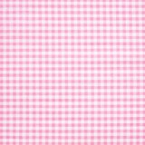 Tela patchwork cuadritos Vichy en rosa claro 1