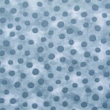 Tela patchwork topos en azul grisáceo 1
