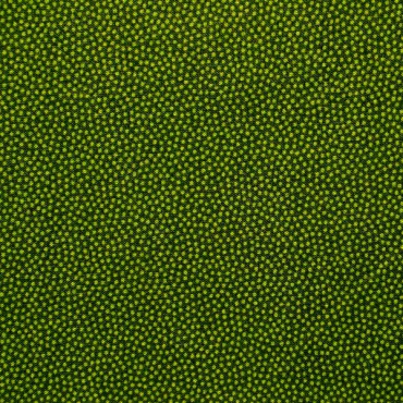 Tela patchwork puntitos verde pistacho sobre verde oscuro