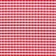 Tela patchwork cuadritos Vichy rojo cereza 1