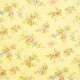 Tela patchwork japonesa Flower Points en amarillo
