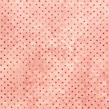 Tela patchwork Mirabelle All for Love lunares grises sobre rosa
