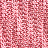 Tela patchwork entramado de mini hojitas en rojo 1