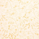 Tela patchwork filigrana beige con hojitas sobre crema 1